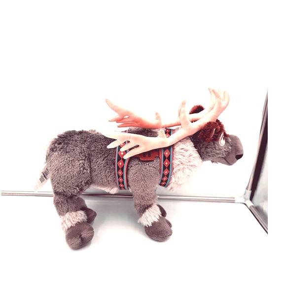 Disney Frozen Movie Sven Reindeer Stuffed Plush Animal 17" x 18" x 6 1/4" - Picture 1 of 11